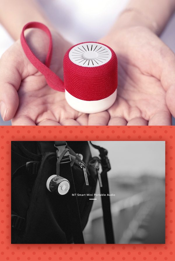 Travel Case Packed, Pro Portable Bluetooth Speaker with Custom Bass Radiator, Brief Design, IP67 Waterproof, Perfect Mini Speaker for Shower, Room, Bike, Car - Image 7