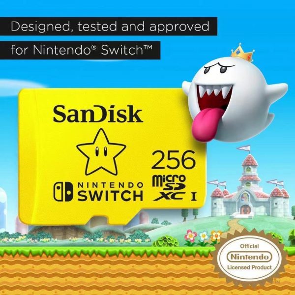 Micro SD Card SanDisk 64GB 128G 256GB Ultra Class10 Mobile Phone TF Card 100MB - Image 2